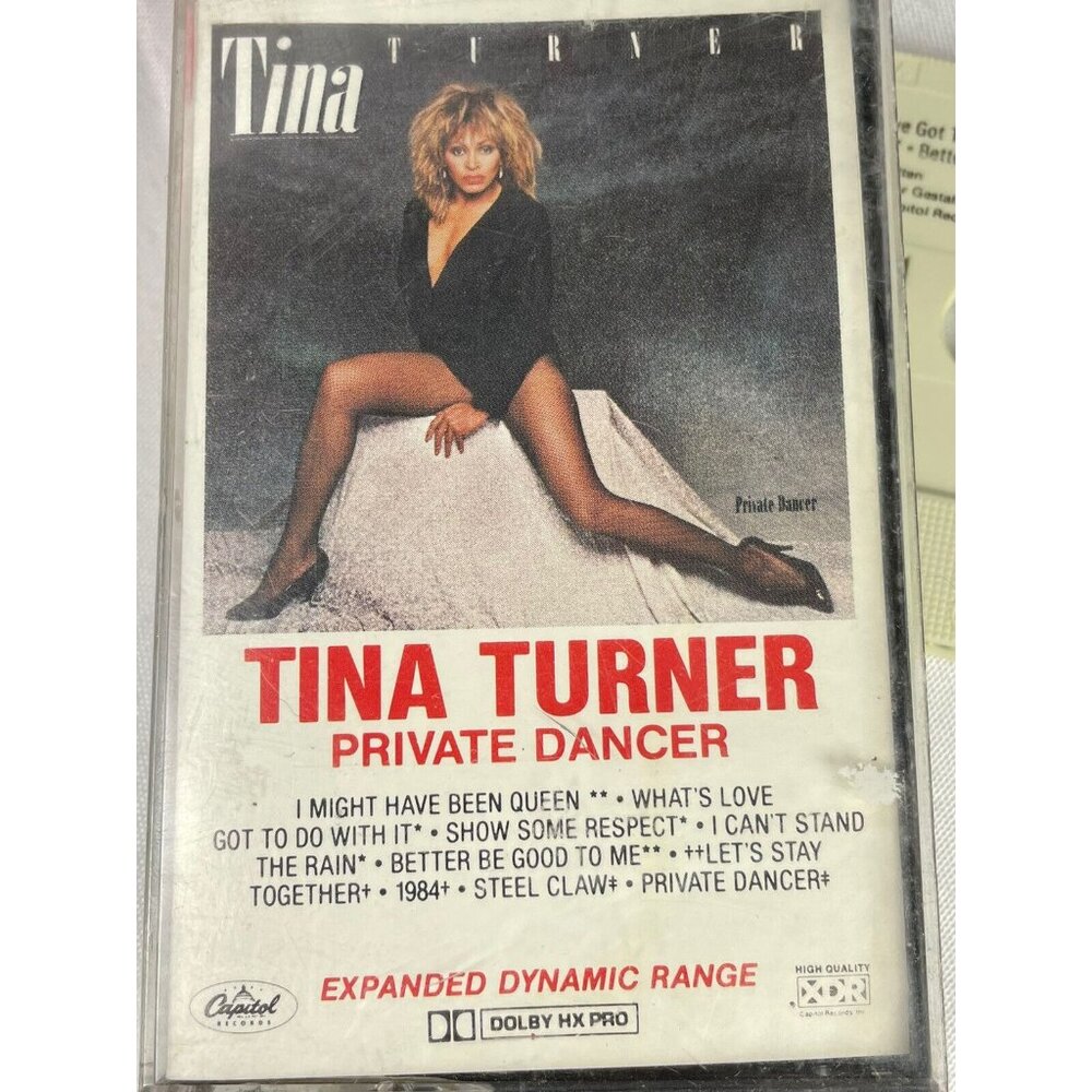 Tina Turner Private Dancer Cassette Music Tape TESTED WORKS 1994 Capitol Records - Picture 3 of 11